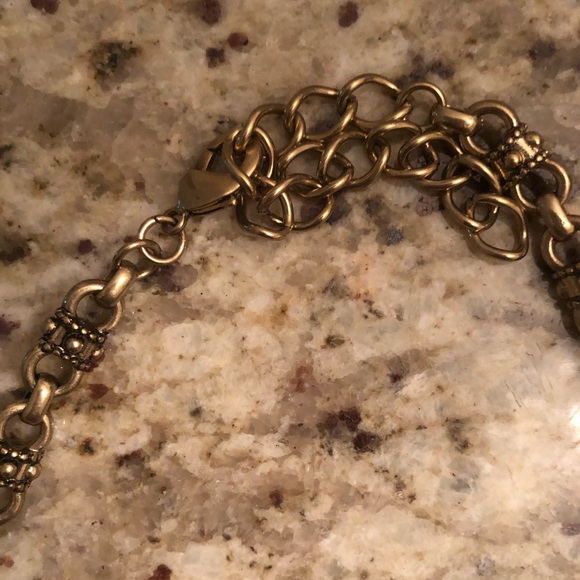 Oscar De La Renta unsigned red drop necklace - Picture 5 of 6